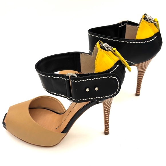 Giuseppe Zanotti SIX Ankle Wrap Sandal 100MM on platform 35 - Picture 4 of 10